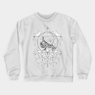 Praying Mantis Is My Spirit Animal Funny Insect Crewneck Sweatshirt